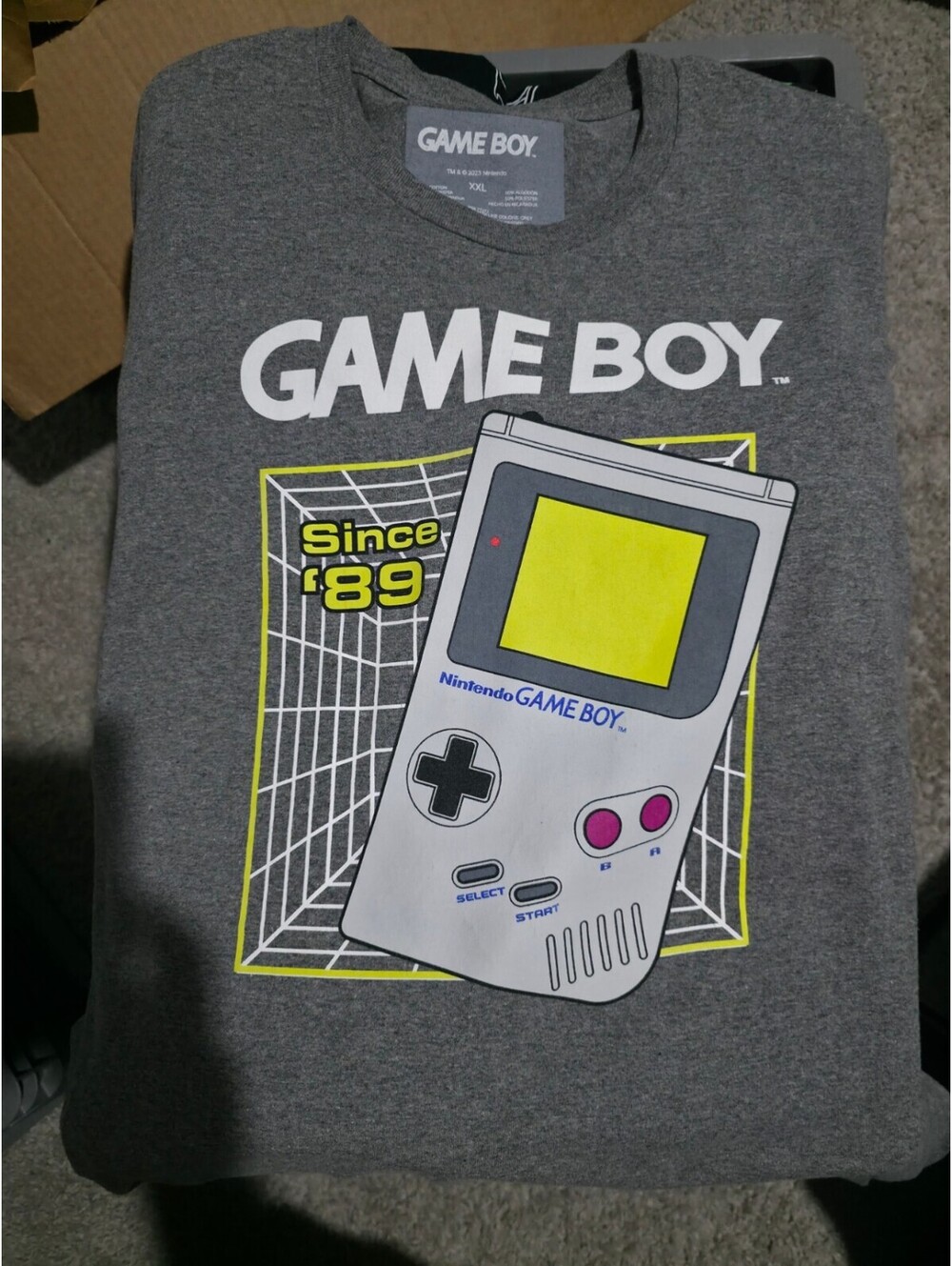 Game Boy retro shirt Size XXL